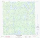 075D16 Bigpine Narrows Topographic Map Thumbnail 1:50,000 scale