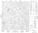 075E04 Drywood Lake Topographic Map Thumbnail 1:50,000 scale