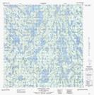 075E07 Berrigan Lake Topographic Map Thumbnail 1:50,000 scale