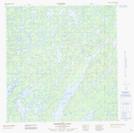 075E09 Borrowes Lake Topographic Map Thumbnail 1:50,000 scale