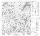 075E15 Lefleur Lake Topographic Map Thumbnail 1:50,000 scale