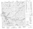 075F07 Halliday Lake Topographic Map Thumbnail 1:50,000 scale