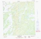 075F11 Louison Lake Topographic Map Thumbnail 1:50,000 scale