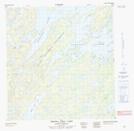 075F12 Tronka Chua Lake Topographic Map Thumbnail 1:50,000 scale
