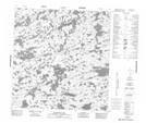 075G03 Mansfield Lake Topographic Map Thumbnail 1:50,000 scale