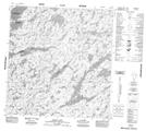 075G12 Mcrae Lake Topographic Map Thumbnail
