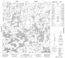 075H03 Andrecyk Lake Topographic Map Thumbnail 1:50,000 scale