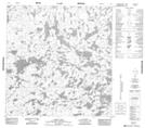 075H04 Gozdz Lake Topographic Map Thumbnail 1:50,000 scale