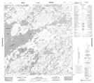 075H08 Crowe Lake Topographic Map Thumbnail