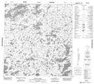 075H13 Rauta Lake Topographic Map Thumbnail 1:50,000 scale