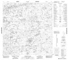 075I02 Scheelar Lake Topographic Map Thumbnail 1:50,000 scale