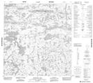075I03 Biblowitz Lake Topographic Map Thumbnail 1:50,000 scale