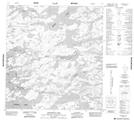 075I05 Snelgrove Lake Topographic Map Thumbnail 1:50,000 scale
