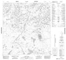 075I15 Beck Lake Topographic Map Thumbnail