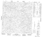 075J03 Sled Creek Topographic Map Thumbnail 1:50,000 scale
