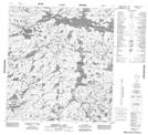 075J07 Timberhill Lake Topographic Map Thumbnail 1:50,000 scale