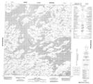 075J08 Lynx Lake Topographic Map Thumbnail 1:50,000 scale