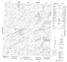 075J11 Catholic Lake Topographic Map Thumbnail 1:50,000 scale