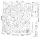 075J12 Triangular Lake Topographic Map Thumbnail 1:50,000 scale