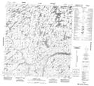 075J13 Fabien Lake Topographic Map Thumbnail 1:50,000 scale