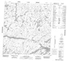 075J14 Lake Of Woe Topographic Map Thumbnail 1:50,000 scale
