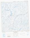 075K09 White Quartz Lake Topographic Map Thumbnail 1:50,000 scale