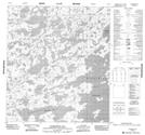 075M13 Warburton Bay Topographic Map Thumbnail