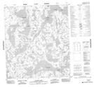 075N15 Taylor Lake Topographic Map Thumbnail 1:50,000 scale