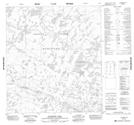 075P08 Coldblow Lake Topographic Map Thumbnail 1:50,000 scale