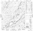 075P16 Axecut Lake Topographic Map Thumbnail 1:50,000 scale