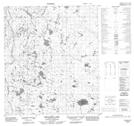 076A08 Biologist Lake Topographic Map Thumbnail 1:50,000 scale