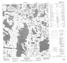 076C06 Afridi Lake Topographic Map Thumbnail 1:50,000 scale
