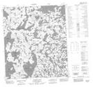076C08 Sussex Lake Topographic Map Thumbnail 1:50,000 scale