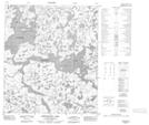 076D12 Desteffany Lake Topographic Map Thumbnail 1:50,000 scale