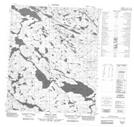 076G04 Regan Lake Topographic Map Thumbnail