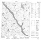 076G07 Beechey Lake Topographic Map Thumbnail 1:50,000 scale