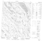 076J03 Bathurst Lake Topographic Map Thumbnail 1:50,000 scale