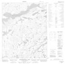076L02 Kathawachaga Lake Topographic Map Thumbnail 1:50,000 scale
