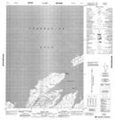 076M14 Grays Bay Topographic Map Thumbnail 1:50,000 scale