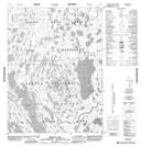 076P15 Brichta Lake Topographic Map Thumbnail 1:50,000 scale