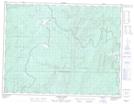 082E15 Damfino Creek Topographic Map Thumbnail 1:50,000 scale