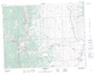082G09 Blairmore Topographic Map Thumbnail 1:50,000 scale