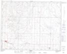 082I16 Bassano Topographic Map Thumbnail 1:50,000 scale