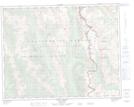 082J06 Mount Abruzzi Topographic Map Thumbnail 1:50,000 scale