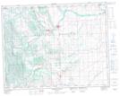 082J09 Turner Valley Topographic Map Thumbnail