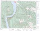 082K04 Nakusp Topographic Map Thumbnail 1:50,000 scale