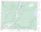 082L07 Shuswap Falls Topographic Map Thumbnail 1:50,000 scale