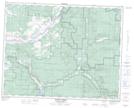 082L12 Monte Creek Topographic Map Thumbnail 1:50,000 scale