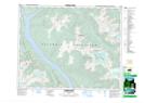 082M08 Downie Creek Topographic Map Thumbnail 1:50,000 scale