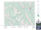 082O04 Banff Topographic Map Thumbnail